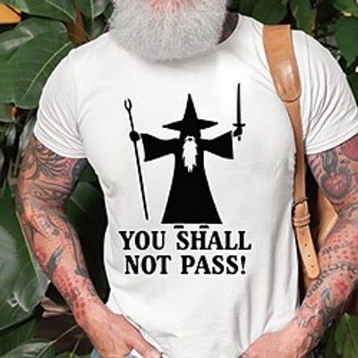 Men's Unisex T shirt Tee Hot Stamping Graphic Prints Letter Crew Neck Street Daily Print Short Sleeve Tops Designer Casual Big and Tall Sports White Black Red  Summer Lightinthebox