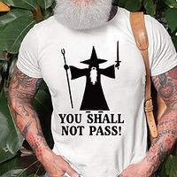 Men's Unisex T shirt Tee Hot Stamping Graphic Prints Letter Crew Neck Street Daily Print Short Sleeve Tops Designer Casual Big and Tall Sports White Black Red  Summer Lightinthebox - thumbnail