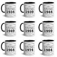 1pc Birthday Mugs Gifts For Men and Women Ceramic 1984 Coffee Mugs 40th Birthday Gift Ideas 40 Year Old Birthday Gifts for Mom Dad Family Birthday Valentine Christmas Lightinthebox