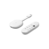 Google Chrome Cast | 4k HDR Streaming Media Player | With Google TV | Snow White Color