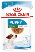 Royal Canin Size Health Nutrition Mini Puppy Gravy Wet Food Pouches Dog Food 85g x 12 pcs