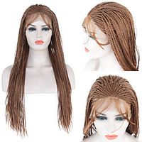 Synthetic Lace Front Wig Box Braids Braid Lace Front Wig Long Brown Synthetic Hair 1824 inch Women's Soft Adjustable Heat Resistant Brown miniinthebox Synthetic Lace Front Wig Box Braids Braid Lace Front Wig Long Brown Synthetic Hair 1824 inch Women's Soft Adjustable Heat Resistant Brown miniinthebox