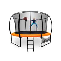 Megastar 16 Ft Jump N Bounce Trampoline With Enclosure Net & Ladder