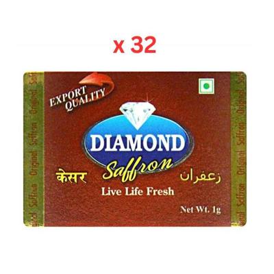 Diamond Saffron 1G Pack of 32