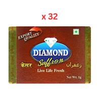 Diamond Saffron 1G Pack of 32