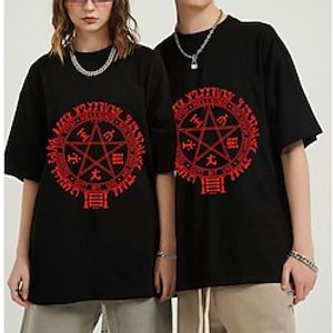 Inspired by Hellsing Alucard T-shirt Anime 100% Polyester Anime Harajuku Graphic Kawaii T-shirt For Men's  Women's  Couple's Lightinthebox