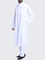 Muslim Middle East Mens Fashion Robes Suit