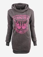 Casual Print Long Sleeve Hooded Women Hoodies