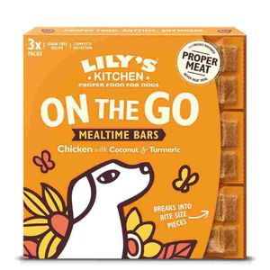 Lily'S Kitchen Chicken On The Go Bars Multipack For Dogs (3X40G)