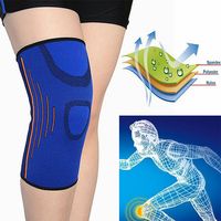 Elastic Leg Knee Support Brace Wrap Protector Knee Pads Kneepads Sleeve Support