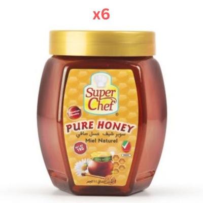 Super Chef Honey Pure - Pet Bottle 1Kg (Pack Of 6)