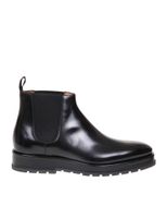 Boots In Black Leather - thumbnail