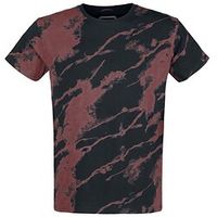 Men's T shirt Tee 3D Print Graphic Patterned Tie Dye Crew Neck Daily Sports Print Short Sleeve Tops Basic Casual Classic Big and Tall Red  Summer Lightinthebox - thumbnail