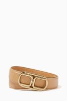 Logo Belt in Faux Leather - thumbnail