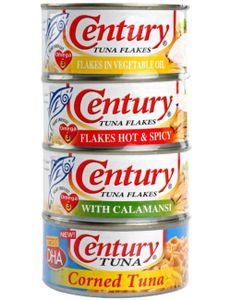 Century Tuna Assorted 4X180Gm