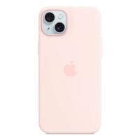 iPhone 15 Plus Silicone Case with Mag Safe | Light Pink