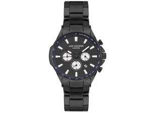 Lee Cooper Mens Multi Function Black Dial Watch - LC07381.690