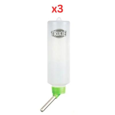 Trixie Waterbottle For Small Pets Green - 600ml (Pack Of 3)