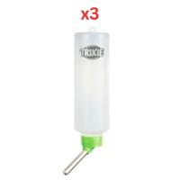 Trixie Waterbottle For Small Pets Green - 600ml (Pack Of 3)