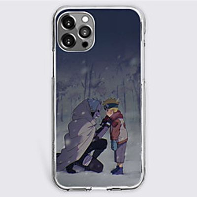 Naruto Cartoon Characters Phone Case For Apple iPhone 12 Pro Max 11 SE 2020 X XR XS Max 8 7 Unique Design Protective Case Shockproof Dustproof Back Cover TPU miniinthebox