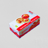 Hotpack ,(Paper Dinner Box Medium) 250 Pieces