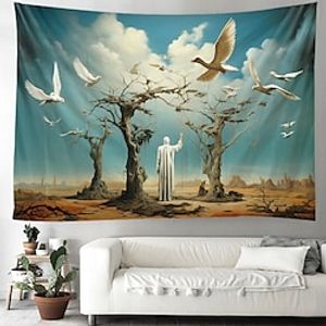 Landscape Hanging Tapestry Wall Art Large Tapestry Mural Decor Photograph Backdrop Blanket Curtain Home Bedroom Living Room Decoration miniinthebox