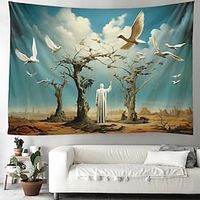 Landscape Hanging Tapestry Wall Art Large Tapestry Mural Decor Photograph Backdrop Blanket Curtain Home Bedroom Living Room Decoration miniinthebox - thumbnail