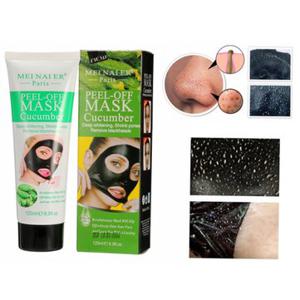 120ml Cucumber Black Mask Blackhead Peel-off Masks Mineral Facial Care Oil Control Acne Treatment