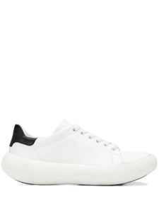 Marni contrast insert Banana sneakers - White