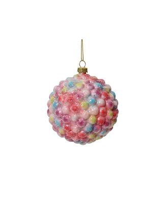 Kaemingk Decoris 8.5cm Bauble Plastic Small Colorful Baubles