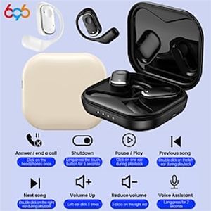 696 Y30 True Wireless Headphones TWS Earbuds Ear Hook Bluetooth 5.3 Noise cancellation with Charging Box for Apple Samsung Huawei Xiaomi MI  Everyday Use Traveling Outdoor Girls miniinthebox