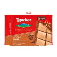 Loacker Chocolate Bar Duality Coffee 12X50G