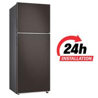 Samsung 411L Top Mount Freezer Refrigerator With Bespoke Design | Cotta Charcoal | RT60CB6624C2A