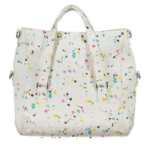 Desigual White Polyethylene Handbag - DE-19528