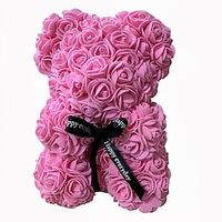1pc Rose Bear Artificial Foam Flowers Bear Made Of Roses For Valentines Day, Mothers Day, Anniversary, Wedding Gifts 6.699.05in Mother's Day Gifts Birthday Gifts miniinthebox - thumbnail