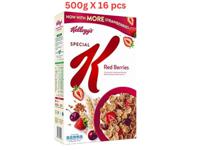 Kellogg's Special K Red Berries Gbr (Pack Of 16 X 500g)