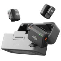 DJI Mic Mini 2 TX + 1 RX + Charging Box | Ultra-Light | HQ Audio | 48 Hours Use | Noise Cancellation | Black | DJI-DM3005