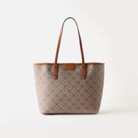 Chrisbella Printed Tote Bag with Double Handles