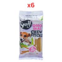 Smoofl Original Chew Sticks Dog Treat 10pcs (Pack of 6)