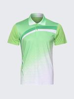 Summer Sports Training Polo Shirt Quick Drying Badminton Competitions Suit For Men