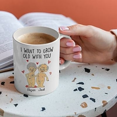 Valentine Mugs I WANT TO GROW OLD WITH YOU I Want To Grow Old With You Couple Ceramic Mugs Lightinthebox Valentine Mugs I WANT TO GROW OLD WITH YOU I Want To Grow Old With You Couple Ceramic Mugs Lightinthebox