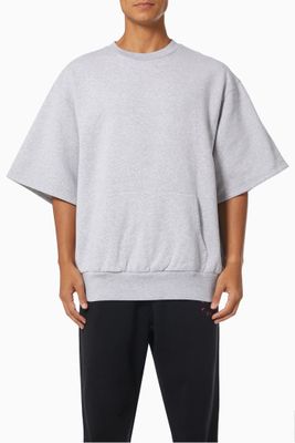 New Sweat T-shirt in Organic Cotton New Sweat T-shirt in Organic Cotton