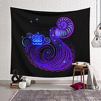 Wall Tapestry Art Decor Blanket Curtain Hanging Home Bedroom Living Room Decoration Polyester Waves miniinthebox - thumbnail