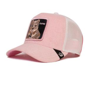 Goorin Bros Smile More Unisex Trucker Cap - Pink