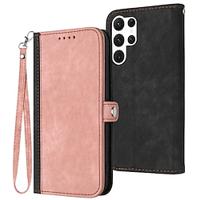 Phone Case For Samsung Galaxy S24 S23 S22 S21 Ultra Plus A54 A34 A14 Note 20 10 Wallet Case Magnetic with Wrist Strap Kickstand Retro TPU PU Leather Lightinthebox