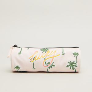 Awesome Tropical Print Round Pencil Case