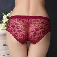 Sexy See Through Lace Hollow Panties - thumbnail