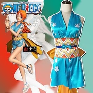 Inspired by One Piece Nami Anime Cosplay Costumes Japanese Cosplay Suits Costume For Women's miniinthebox