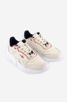 Kids Unisex Premier Leather Running Shoes Chalk/White/Red Kids Unisex Premier Leather Running Shoes Chalk/White/Red