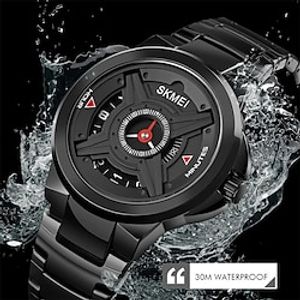 SKMEI Brand Business Quartz Waterproof Men's Watches Luxury Dress Bracelet Simple Design Time Display Wristwatch Lightinthebox